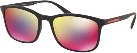 Prada Sport Black Rubber Sunglasses