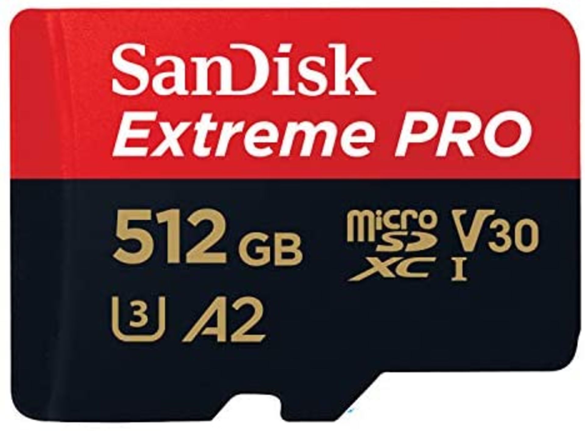 Refurbished SanDisk Extreme Pro 512GB microSDXC Card UHS-I U1 A2 V30