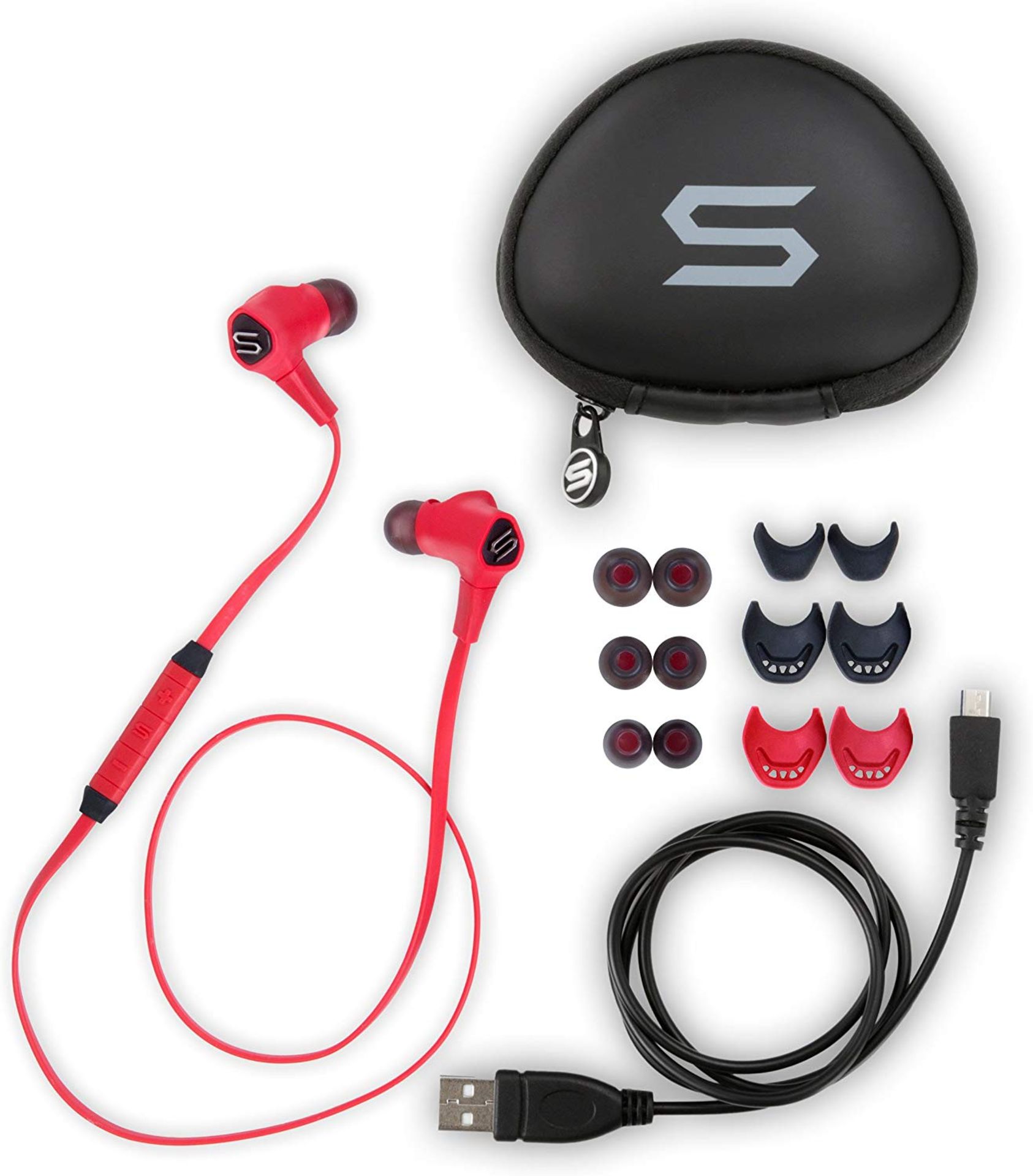 Soul 81970500 Run Free Pro Bluetooth Sport Earphones Red Sealed Rrp £90 - Image 2 of 3