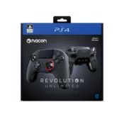 3 X Nacon Revolution Unlimited Pro Wireless Controller Playstation 4 – Black (Ps4)