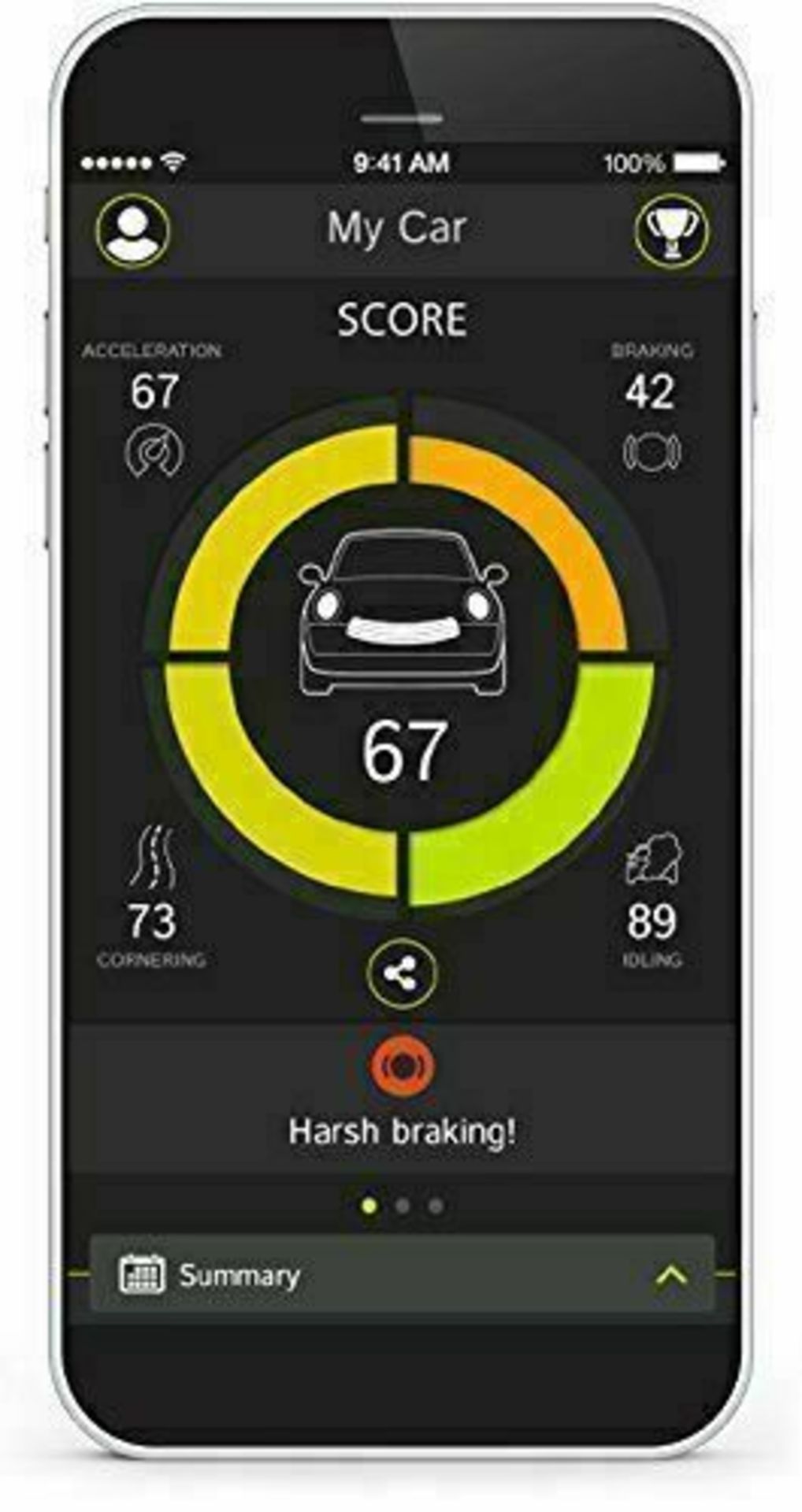 16 X Tomtom Curfer Driver Behaviour Analysis With Vehicle Diagnostics Reader Rrp £59 per item - Image 4 of 5