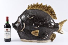 Porcelain Art Hand Made Fish Sculpture