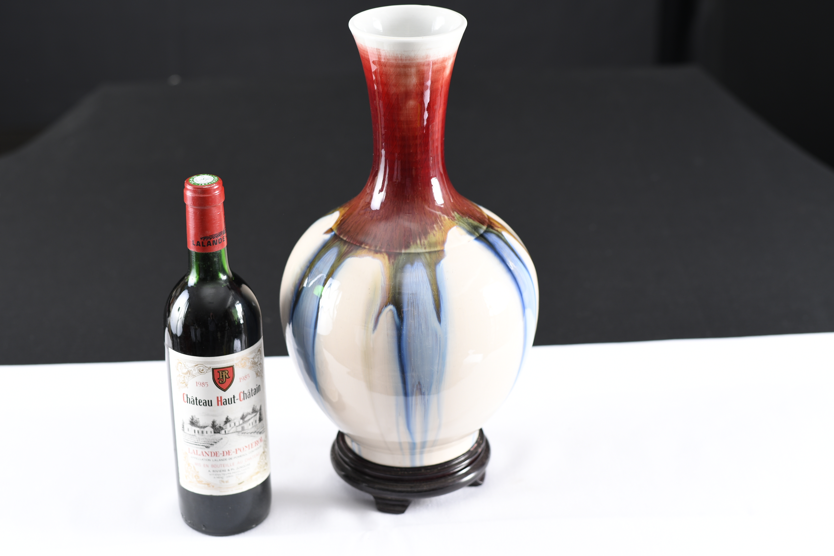 Hand made Funnel Top Porcelain Vase - Image 2 of 10