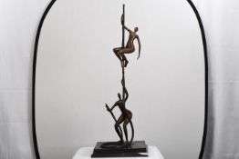 3.5ft Bronze Art Sculpture