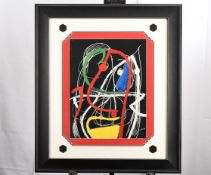 Limited Edition by Joan Miro "Femme, Oiseaux, 1976"