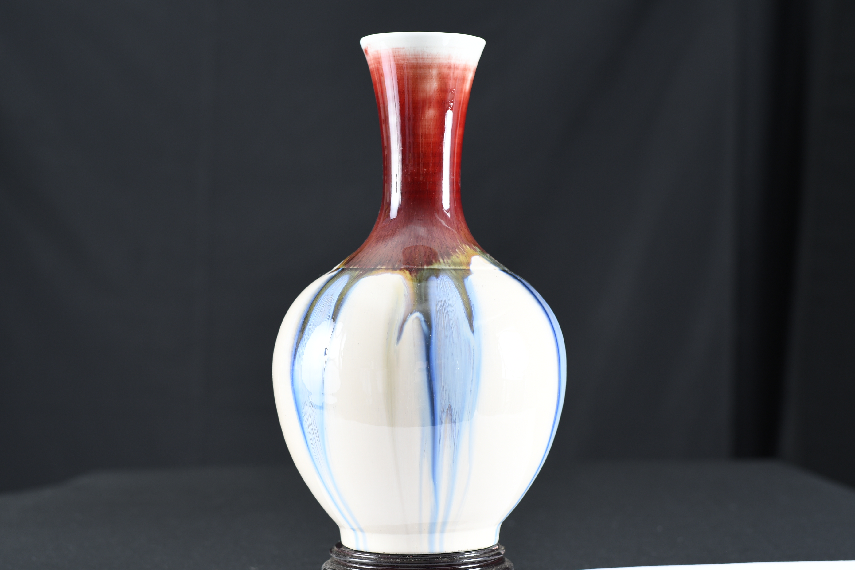 Hand made Funnel Top Porcelain Vase