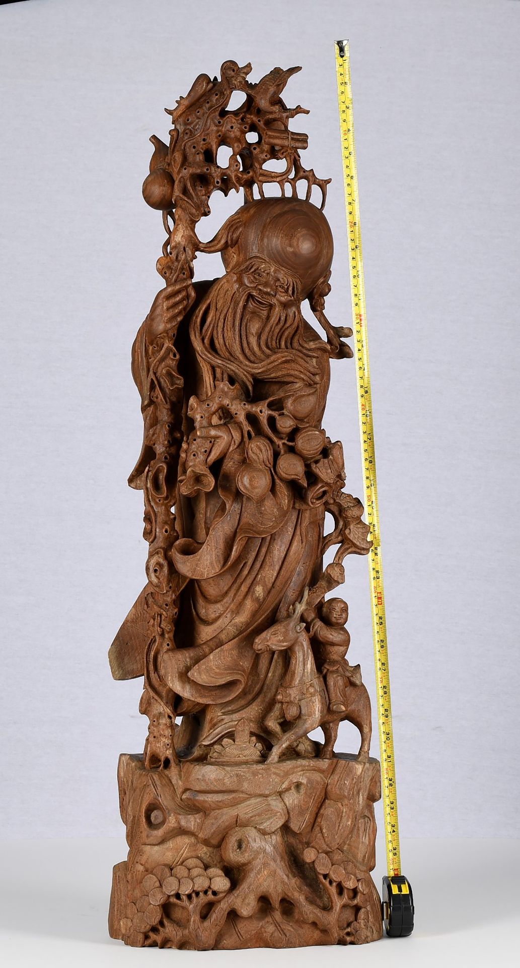 Carved Sandlewood Figure
