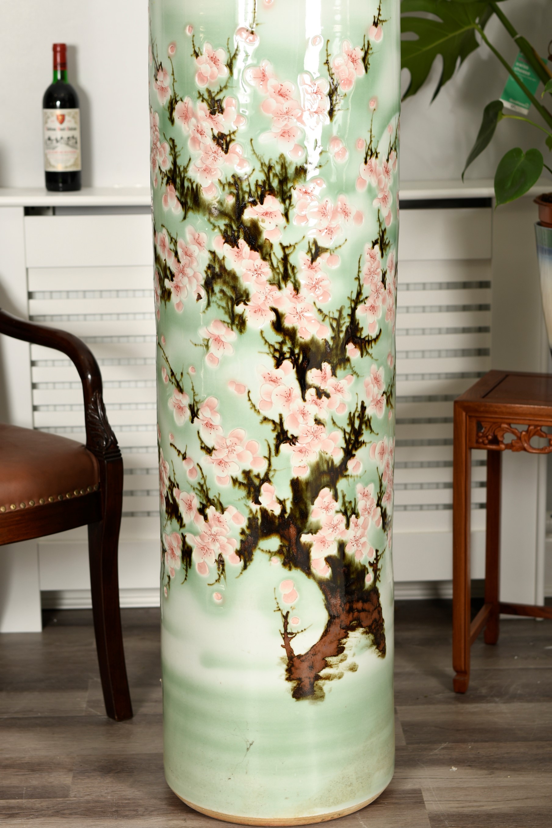 140cm Hand Made Porcelain Vase - Image 2 of 10