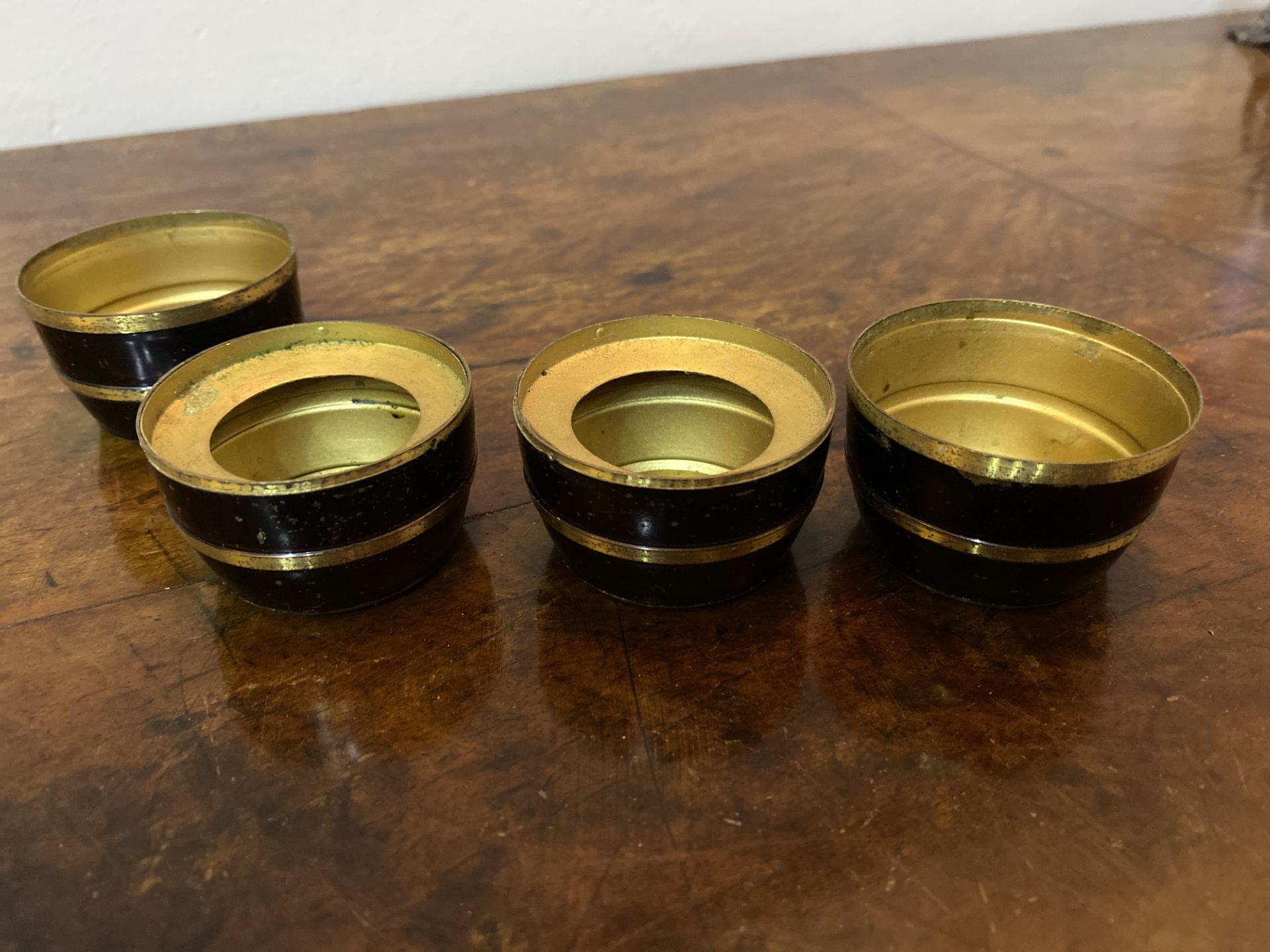 Two novelty inkwells presented as miniature barrels - Image 2 of 2