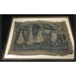 C19th Indian painting on cloth