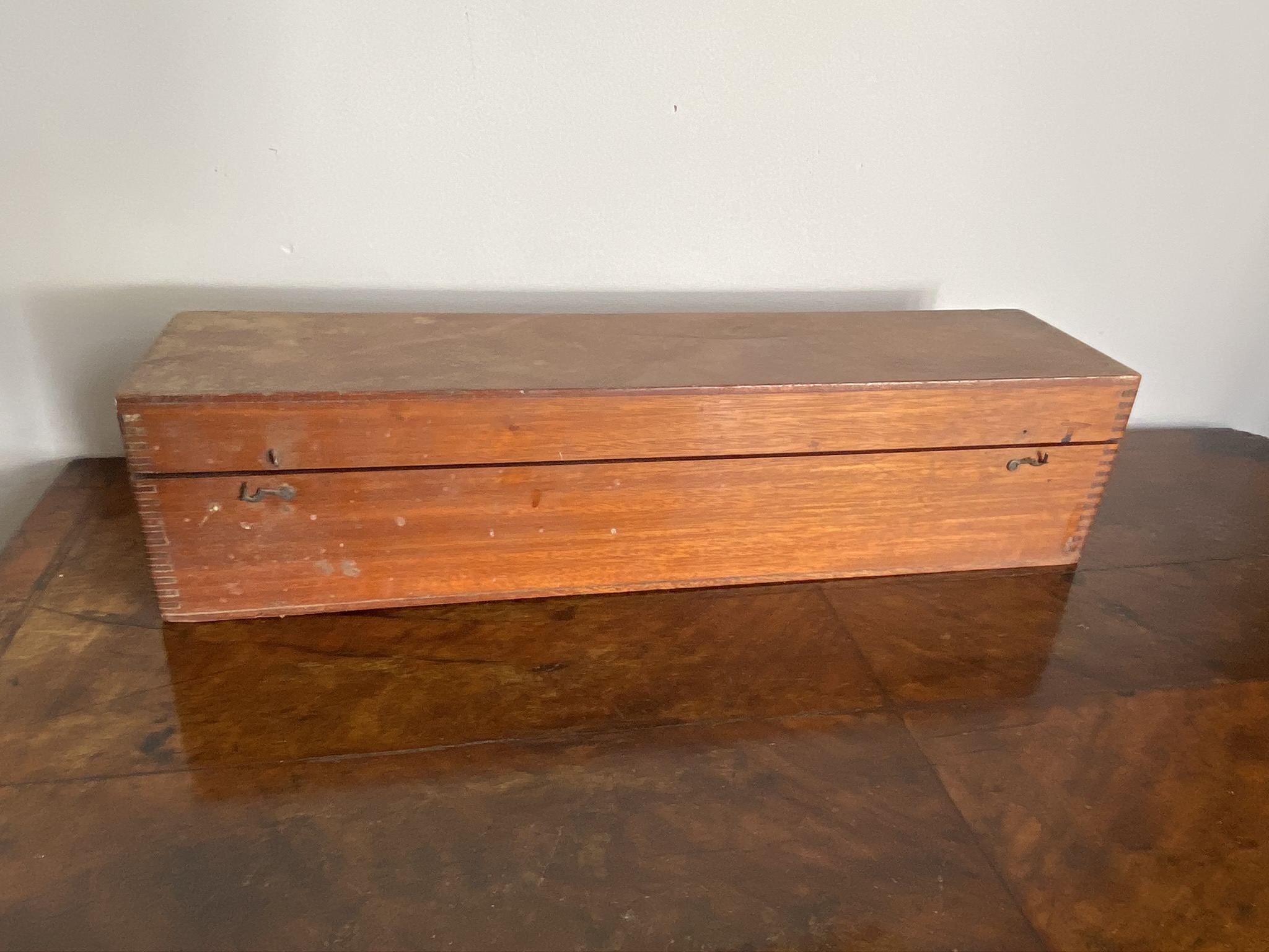 C19th architects curves in a mahogany box - Image 5 of 5