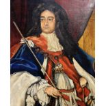 Oil painting on canvas of William III