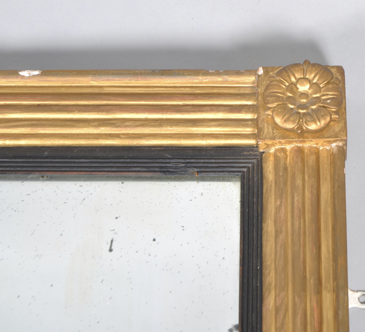 C19th gilt overmantel mirror - Image 2 of 2