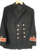 Two jackets and trousers royal navy