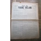 1920 'Eire Og-Young Ireland' Irish War Of Independence Original Newspaper