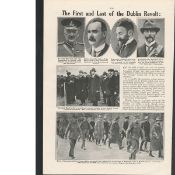 Original Easter Rising Print 1916 ""The Dublin Revolt""