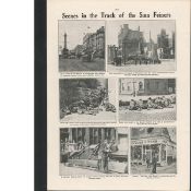 Original Easter Rising Ireland 1916 Print ""Scenes Of The Sinn Feiners""