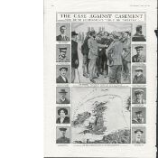 Original Antique1916 Print The Easter Rising ""The Case Against Casement""