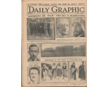 Original 1922 Newspaper The Funeral Graveside Of Michael Collins Report & Images