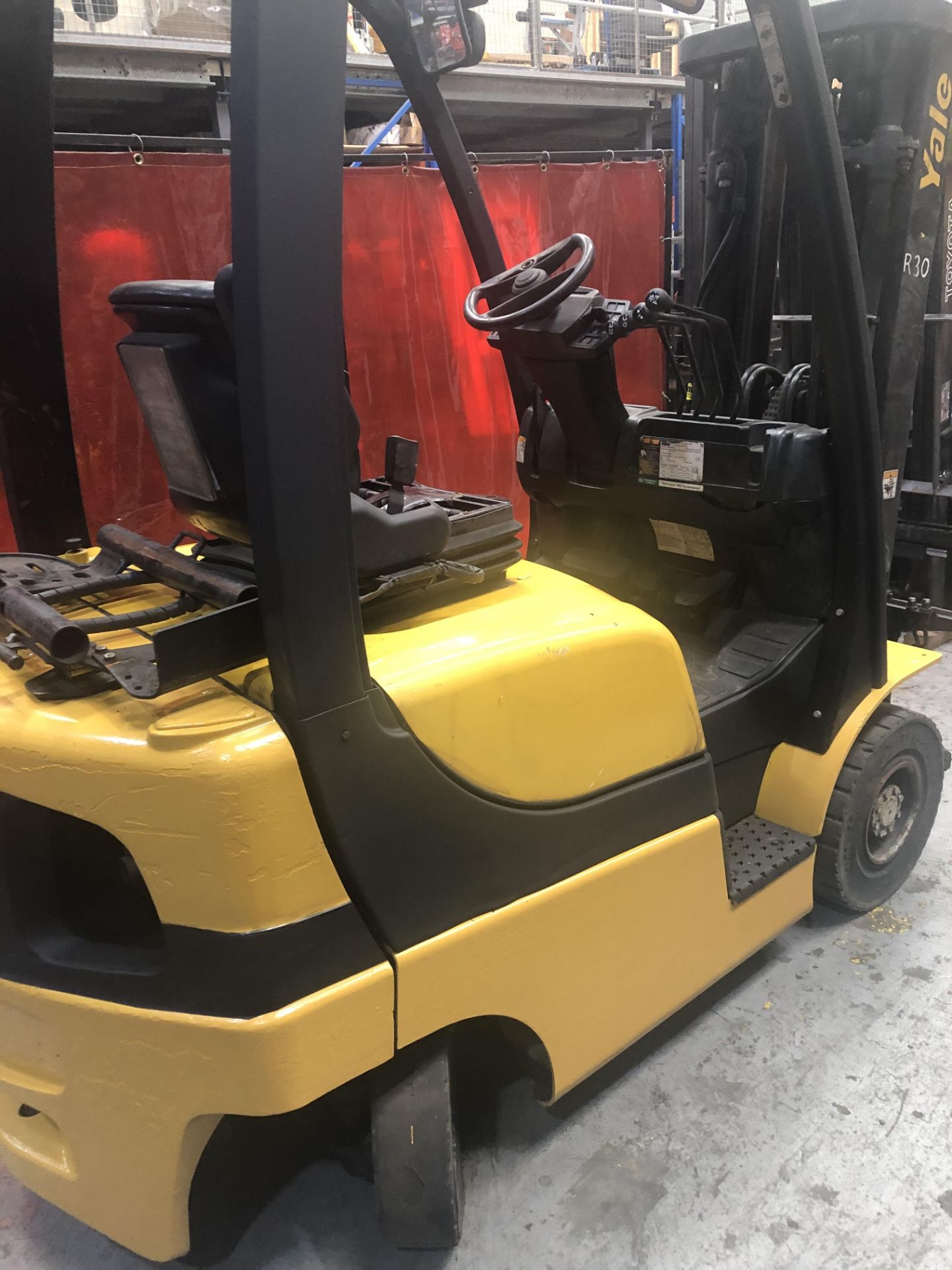 Yale GLP18VX (C810), gas counterbalance forklift truck - non runner - Image 5 of 6