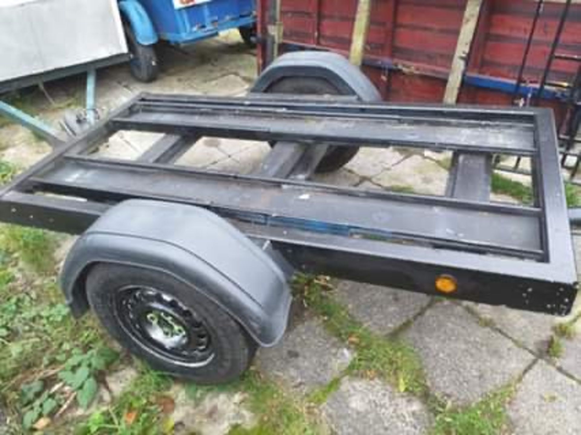 Water bowser or motorbike trailer 6ft by 4ft heavy duty - Image 3 of 5