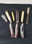 Collection of Pen Knives and Bottle Openers