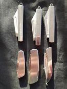 6 New Stainless Steel Pen knives