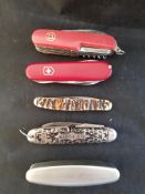 Collection of Pen Knives