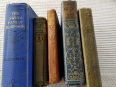 5 Boys Adventure Books from Early 1900's