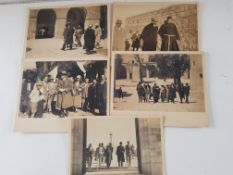 Early 1900's Photos of President Masaryk visiting Palestine