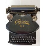 Antique Empire No.2 Typewriter