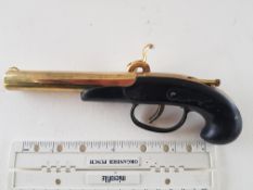 Vintage Gun Shaped Cigarette Lighter