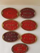 1980's Heavy Metal Country Fair Plaques
