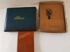Early 1900's Album with Verses and 2 Others