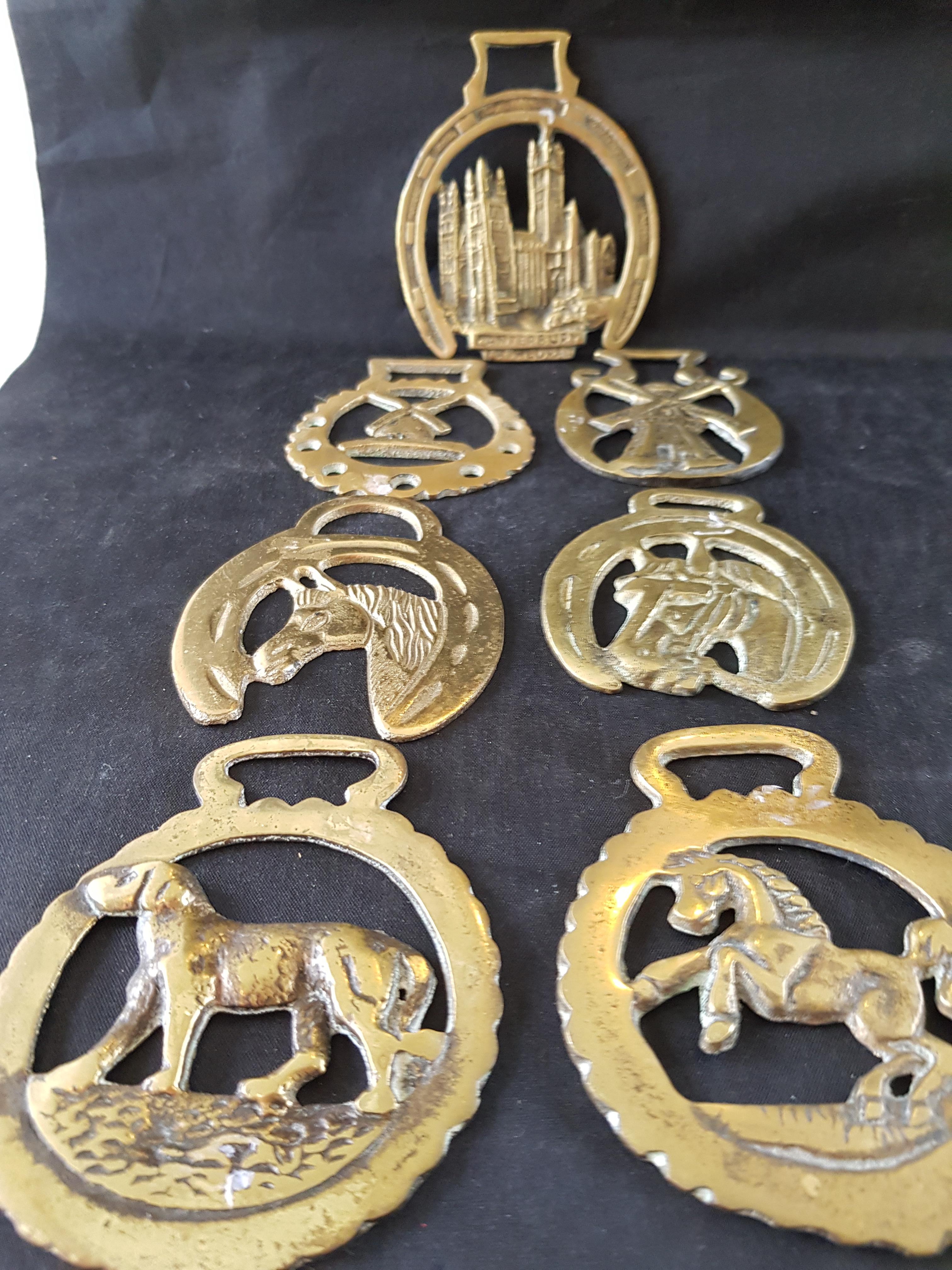 7 Horse Brasses