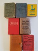 Vintage Pocket Dictionaries 1938 -41 plus English to french and German