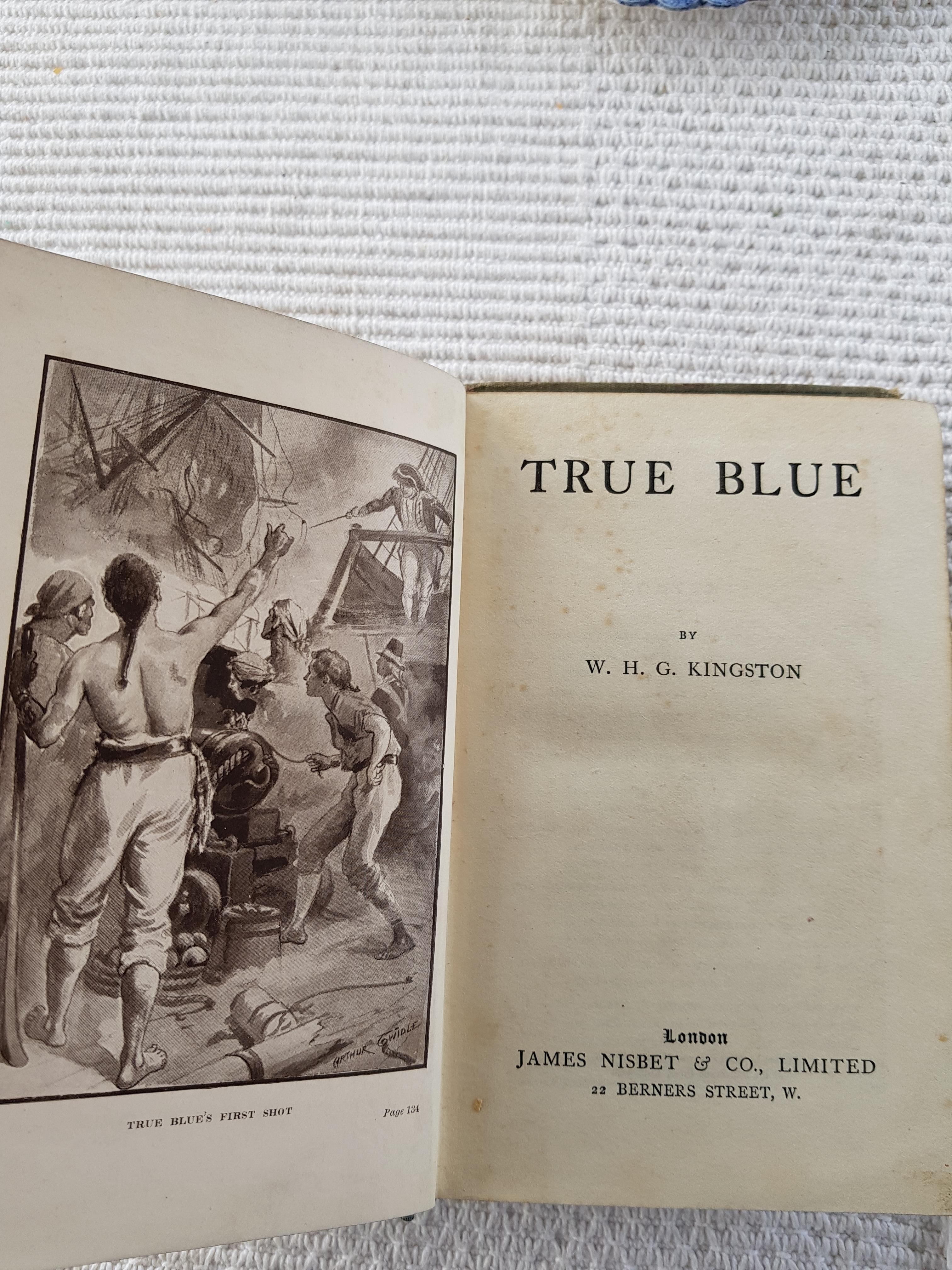 5 Boys Adventure Books from Early 1900's - Image 11 of 11