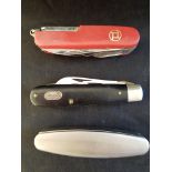 Wilkinson Sword Pen Knife and two others.