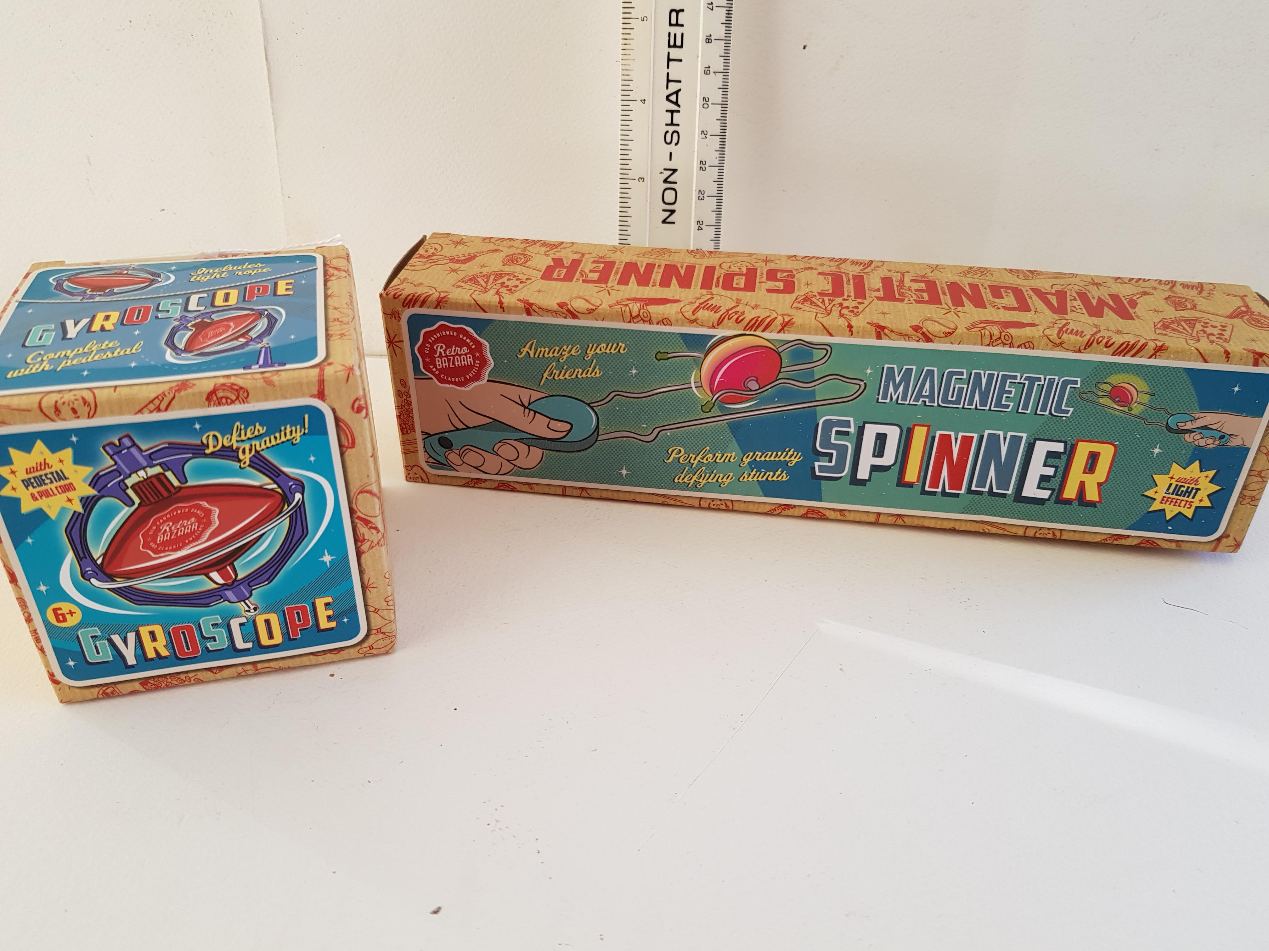 Old Fashion Gyroscope and Spinner Toys