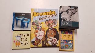 (R7M) Books. Contents Of 3 Boxes. Approx 152 X Books. 23 X Brownie Annual, 68 X I love You This