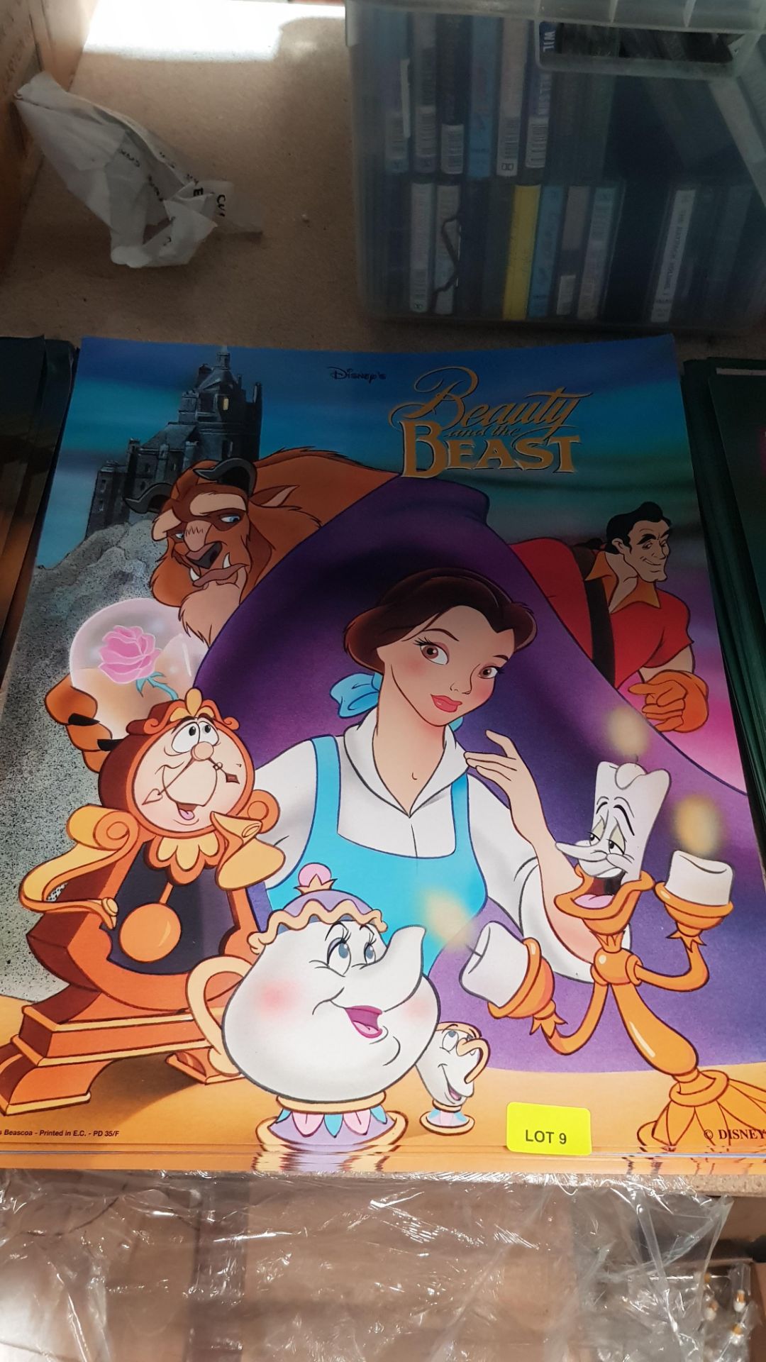 (R6O) A Quantity Of Disney Beauty And The Beast Posters (New)