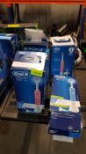 (R11) 5 X Oral B Vitality Plus Electric Toothbrush