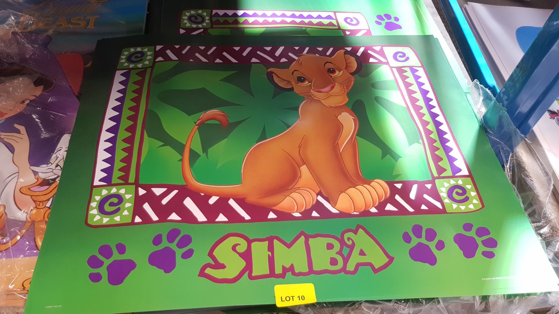 (R6O) A Quantity Of Disney Simba Posters (New)