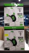 (R11I) Gaming. 6 X Turtle Beach Xbox One Ear Force Recon 70 Gaming Headset