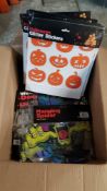 (R7J) Contents Of 3 Boxes. Mixed Halloween Items (All New)