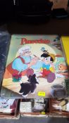 (R7E) Approx 250 X Disney Pinocchio Poster (New)