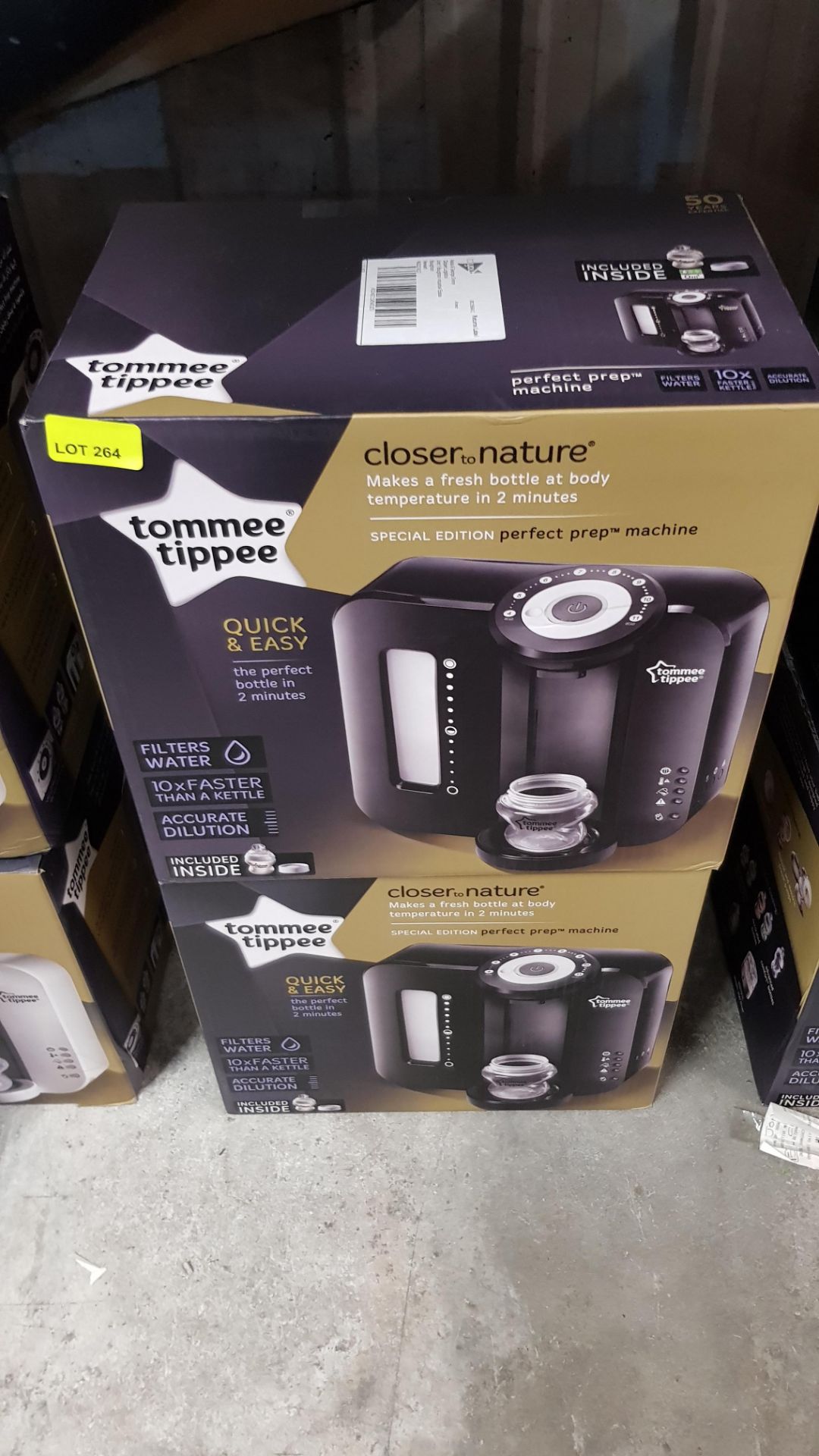 (R13C) Baby. 2 X Tommee Tippee Closer To Nature Perfect Prep Machine