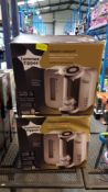 (R11) Baby. 2 X Tommee Tippee Closer To Nature Perfect Prep Machine