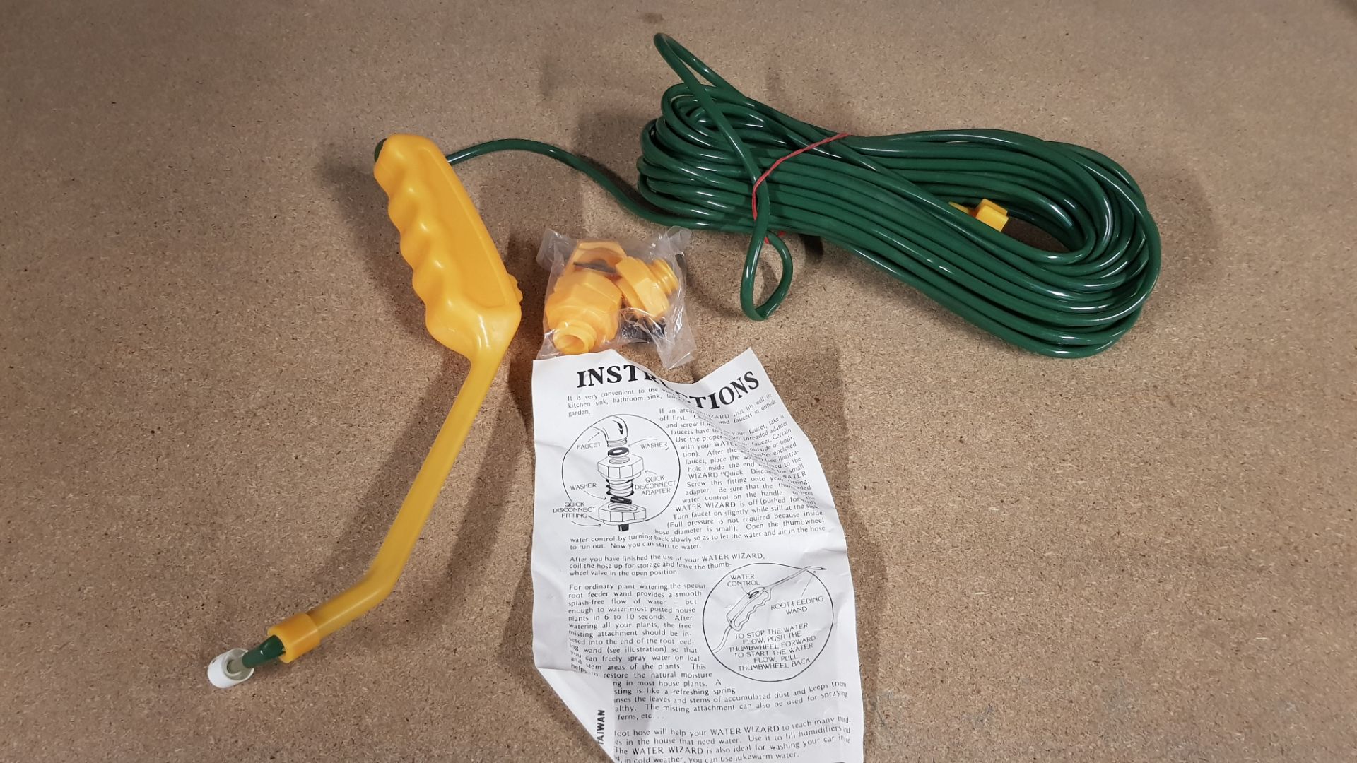 (R6N) Household. Approx 48 X Water Wizard 50ft Indoor Garden Hose. With Misting Function & Tap At