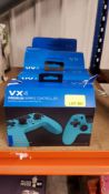 (R13C) Gaming. 5 X Gioteck VX4 Premium Wired PS4 / PC Controller